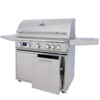 Blaze LTE PRO 40-Inch 5-Burner Freestanding Grill with Digital Temperature Screen & Rotisserie