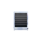 TrueFlame 24-Inch 5.3 Cu. Ft. Outdoor Rated Wine Cooler with Locking Door