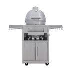 Blaze 20-Inch Cast Aluminum Freestanding Kamado Charcoal Grill