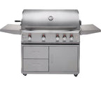 Blaze Professional LUX 44-Inch 4-Burner Freestanding Gas Grill with Rotisserie