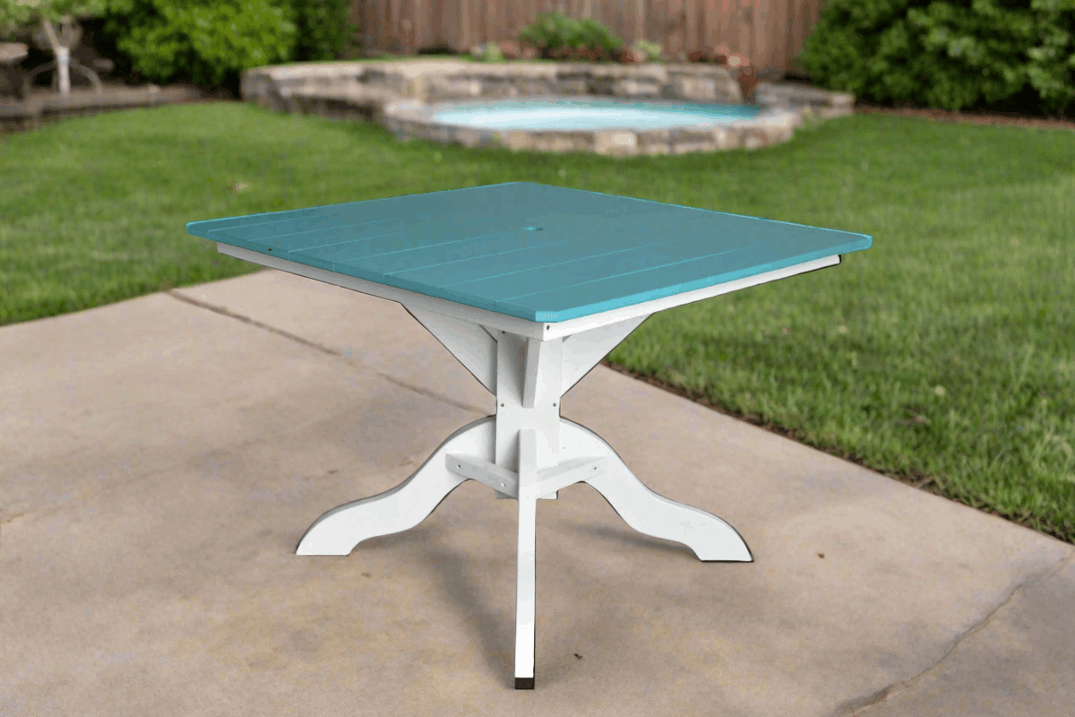 42" Square Outdoor Patio Table - In Dining, Counter & Bar Heights