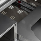 Blaze LTE PRO 40-Inch Freestanding Gas Griddle with Digital Temperature Screen & Lift-Assist Lid