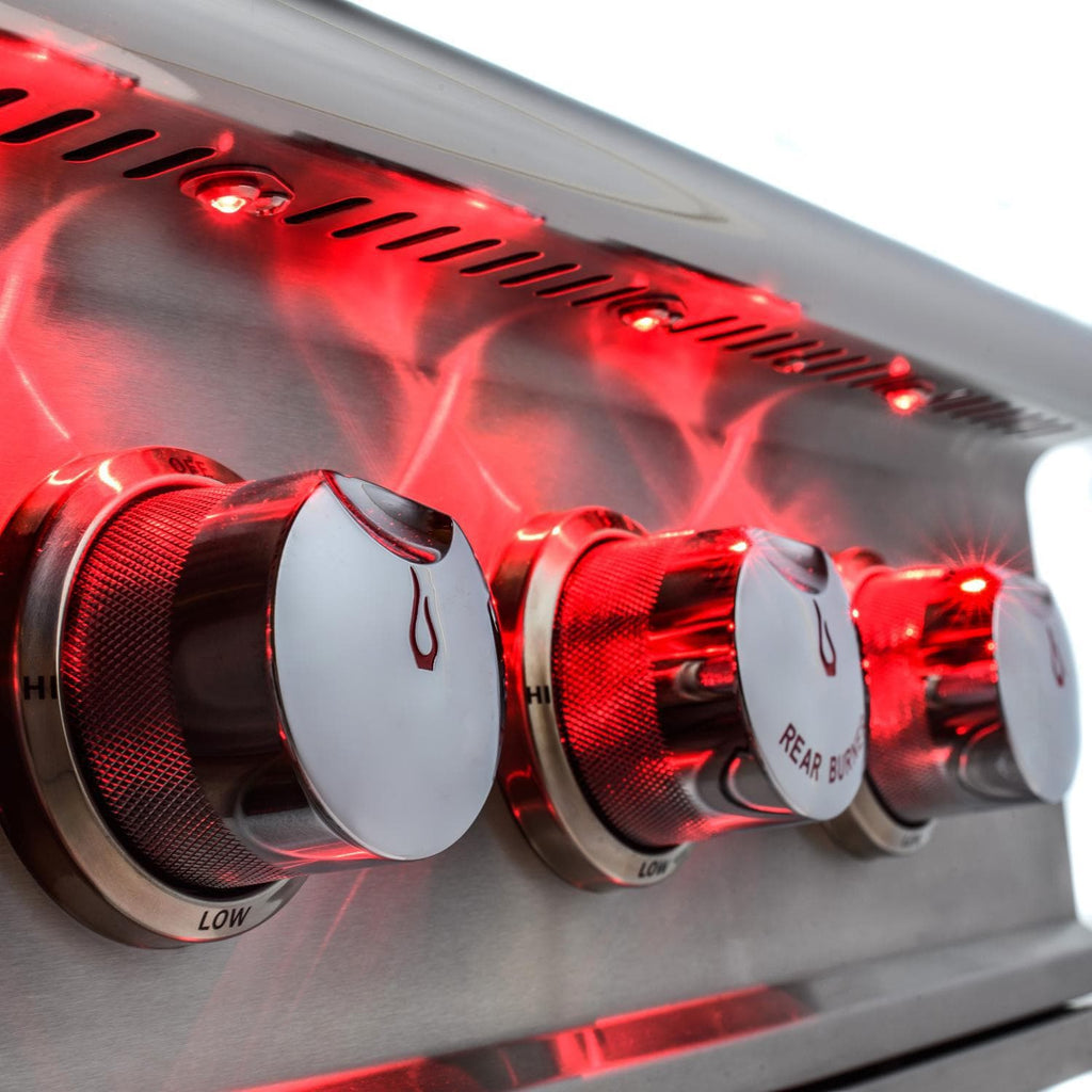 Blaze Professional LUX 44-Inch 4-Burner Freestanding Gas Grill with Rotisserie