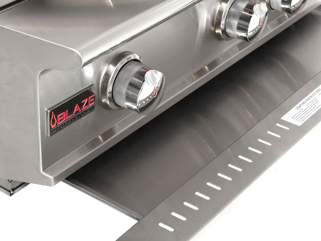 Blaze Professional LUX 44-Inch 4-Burner Built-In Gas Grill with Rear Infrared Burner