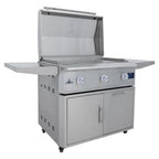 Blaze LTE PRO 40-Inch Freestanding Gas Griddle with Digital Temperature Screen & Lift-Assist Lid