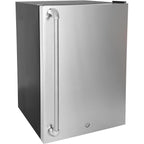 Blaze 20-Inch 4.4 Cu. Ft. Indoor Compact Refrigerator with Door & Towel Bar Handle
