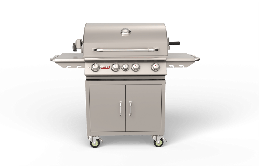 Bull Angus 30-Inch 4-Burner Freestanding Gas Grill with Rotisserie