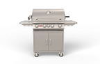 Bull Angus 30-Inch 4-Burner Freestanding Gas Grill with Rotisserie