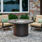 Beacon Round Gas Fire Pit Table