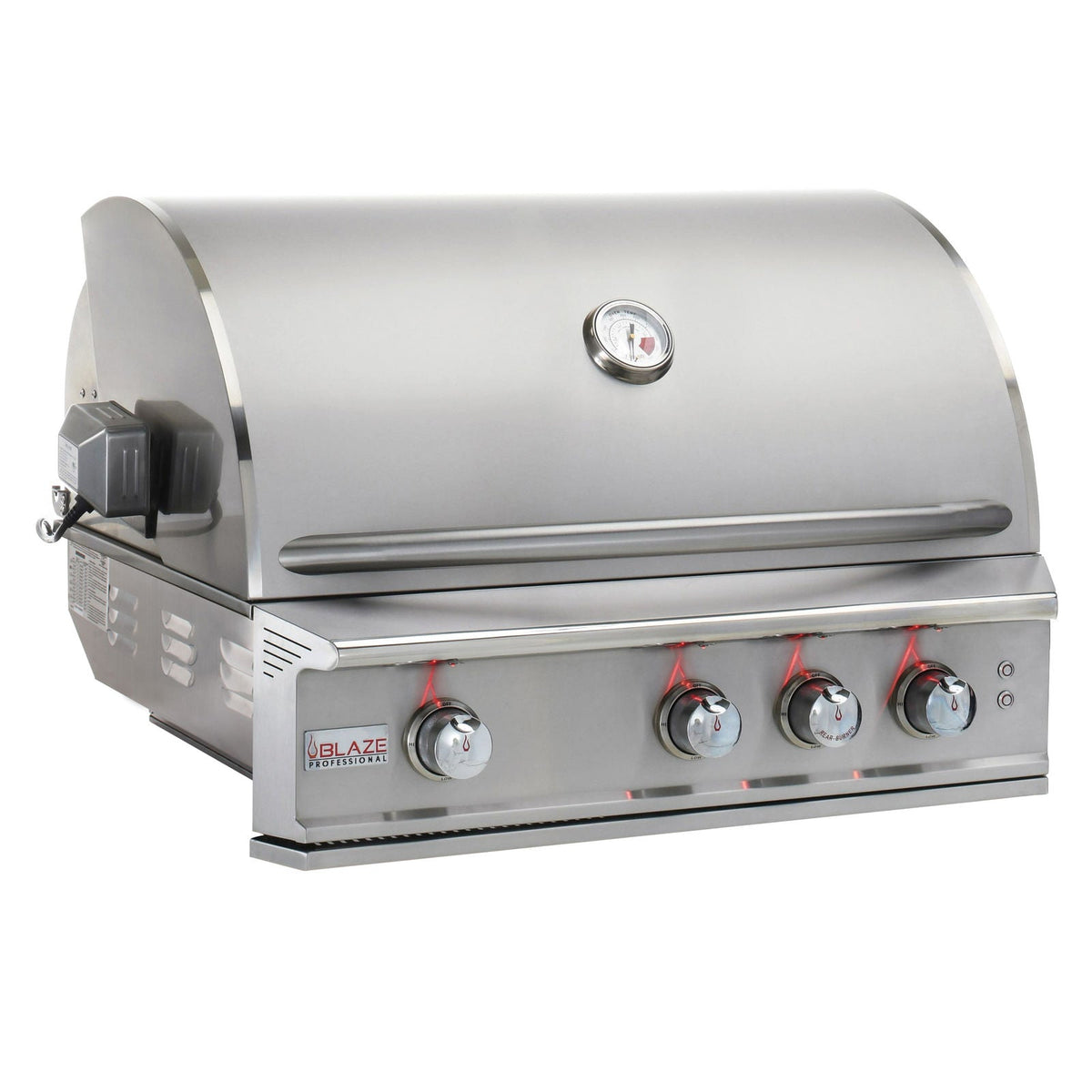 Blaze Professional LUX 34-Inch 3-Burner Built-In Gas Grill with Rear Infrared Burner