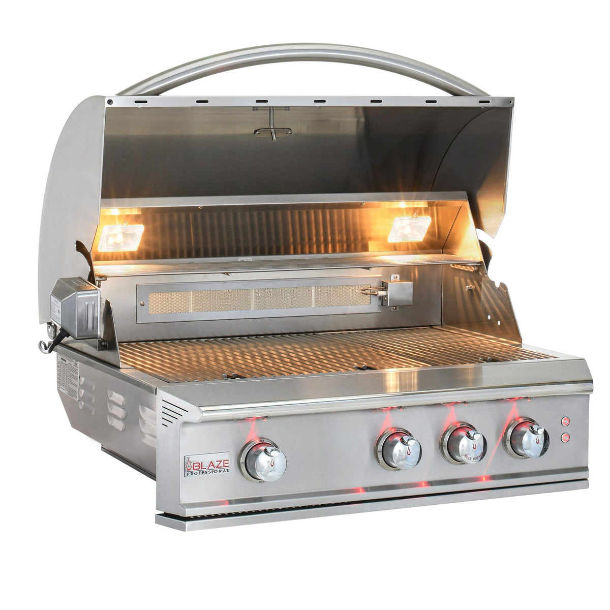 Blaze Professional LUX 34-Inch 3-Burner Built-In Gas Grill with Rear Infrared Burner