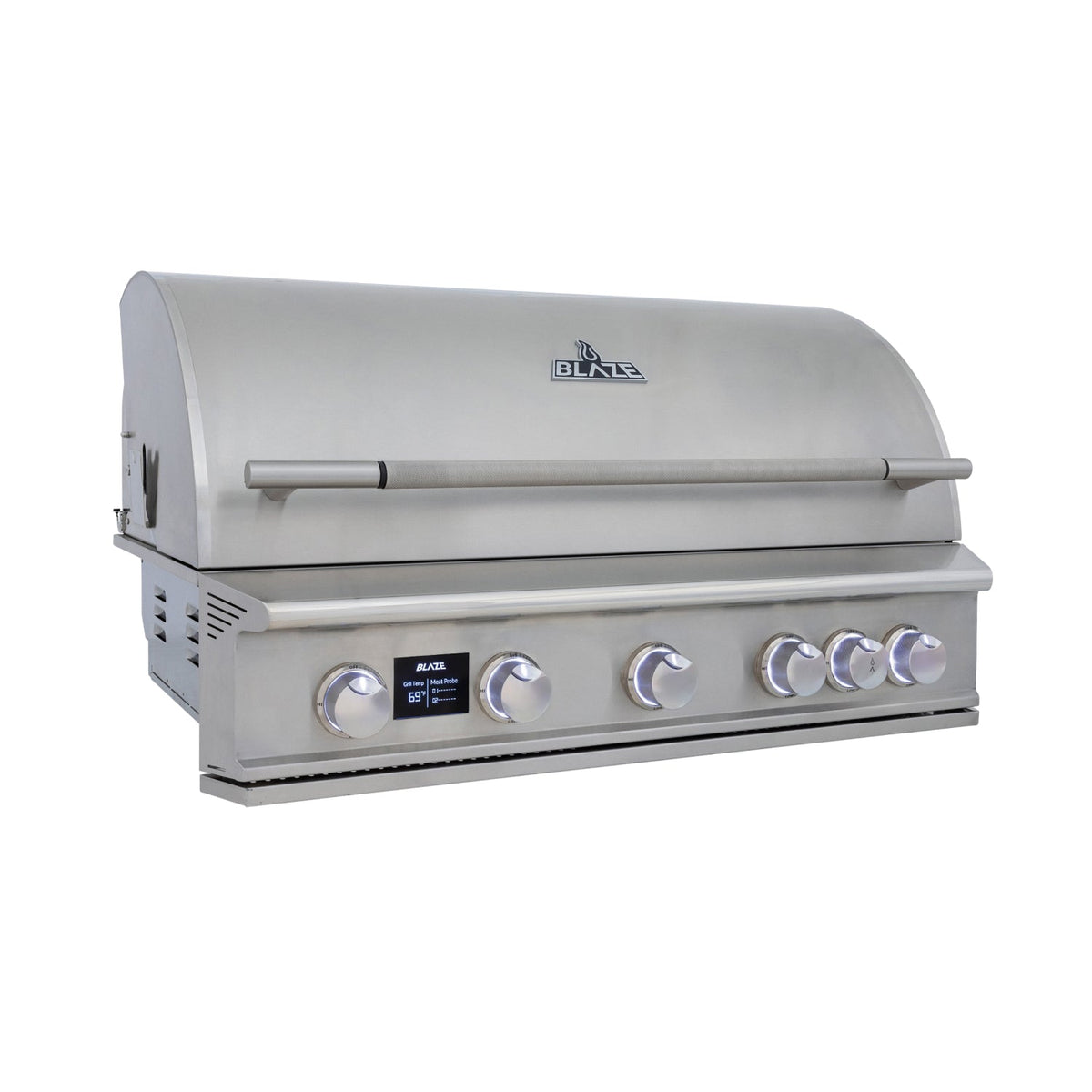 Blaze LTE PRO 40-Inch 5-Burner Built-In Grill with Digital Temperature Screen & Rotisserie