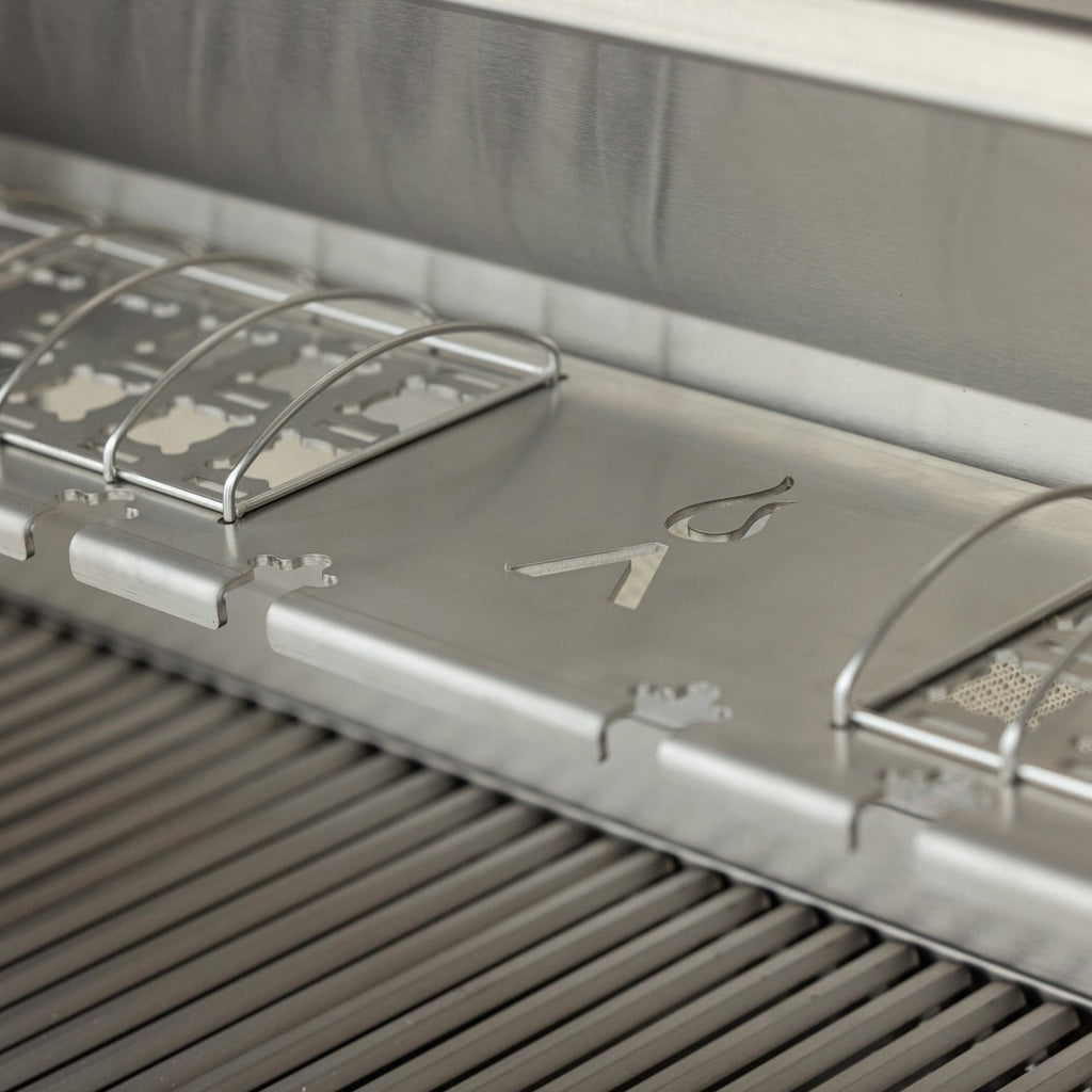Blaze LTE PRO 40-Inch 5-Burner Freestanding Grill with Digital Temperature Screen & Rotisserie