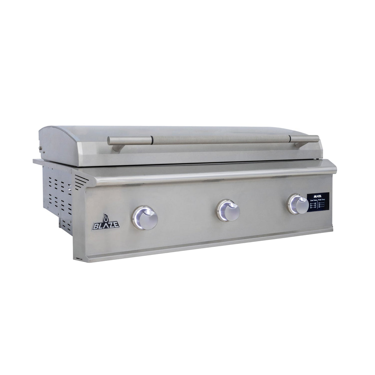 Blaze LTE PRO 40-Inch Built-In Gas Griddle with Digital Temperature Screen & Lift-Assist Lid