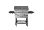 Bull Bison Premium 30-Inch Freestanding Charcoal Grill
