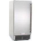 Blaze 50 Lb. 15-Inch Outdoor Rated Ice Maker with Gravity Drain