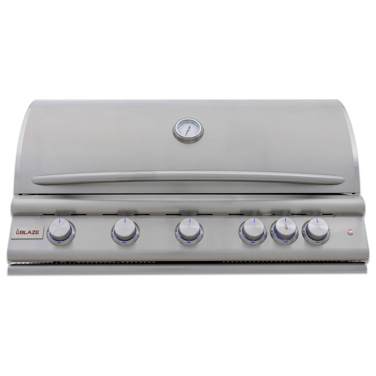 Blaze LTE+ 40-Inch 5-Burner Built-In Gas Grill with Lift-Assist Hood & Rear Infrared Burner