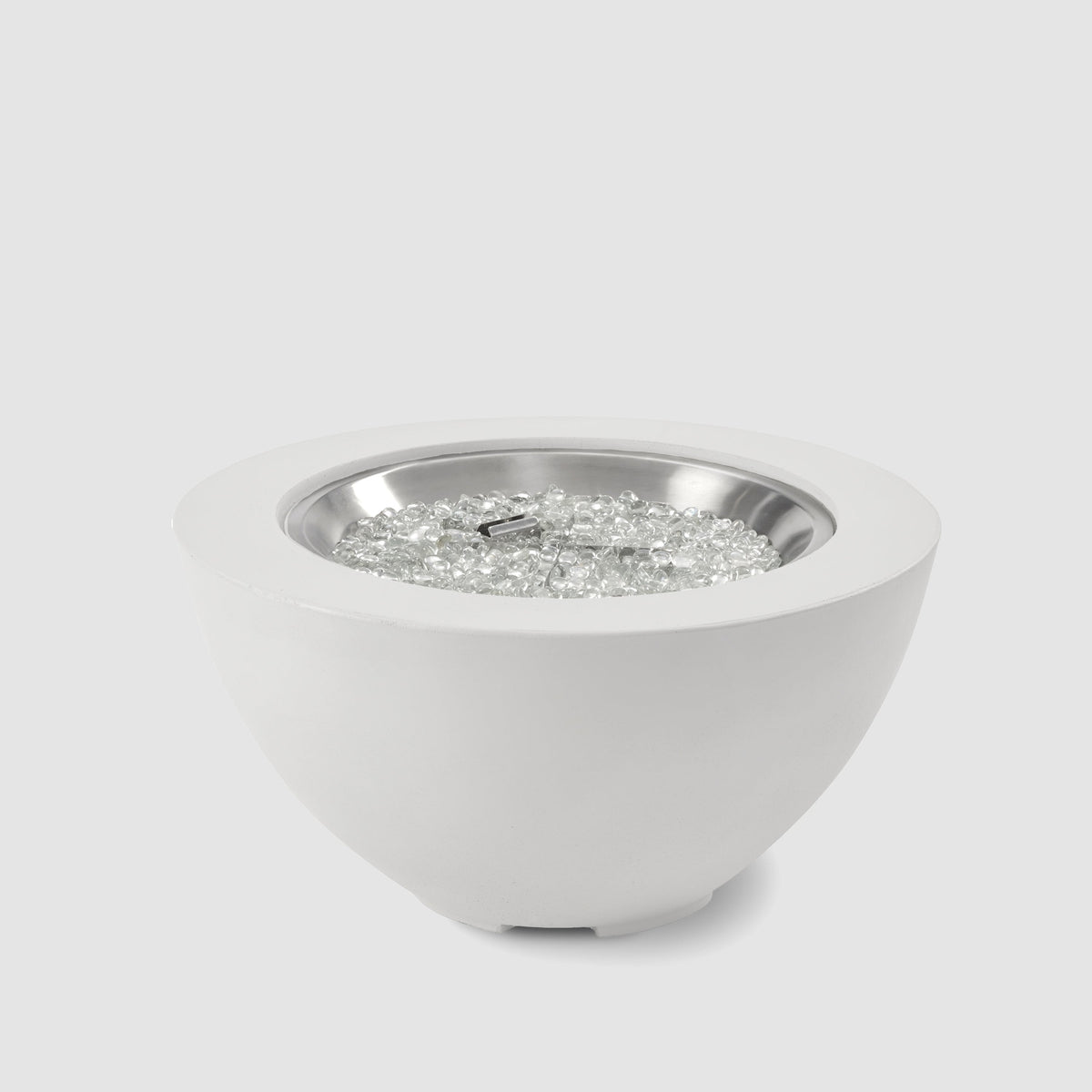 Cove Concrete Bowl Gas Fire Pit