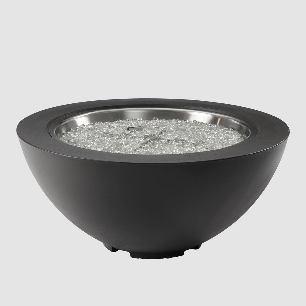 Cove Concrete Bowl Gas Fire Pit
