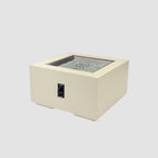 Cove Concrete Square Gas Fire Pit Table