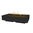 Cabo Linear 56" GFRC Concrete Fire Pit by The Outdoor Plus