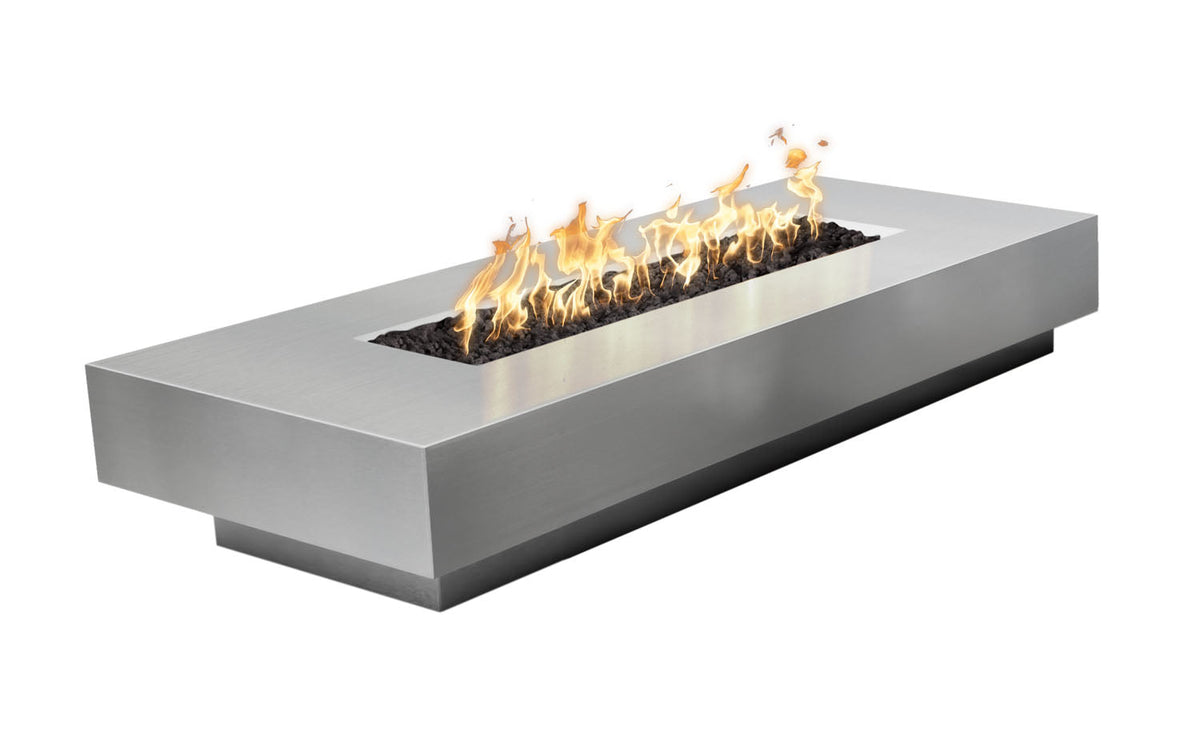 Cabo Linear 66" Metal Collection Fire Pit by The Outdoor Plus