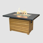 Darien 42-Inch Rectangular Gas Fire Pit Table