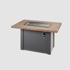 Havenwood 44-Inch Rectangular Gas Fire Pit Table