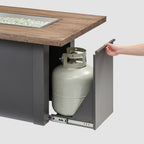 Havenwood 62-Inch Linear Gas Fire Pit Table
