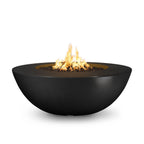 Sedona 48" Wide Ledge GFRC Concrete Fire Pit by The Outdoor Plus