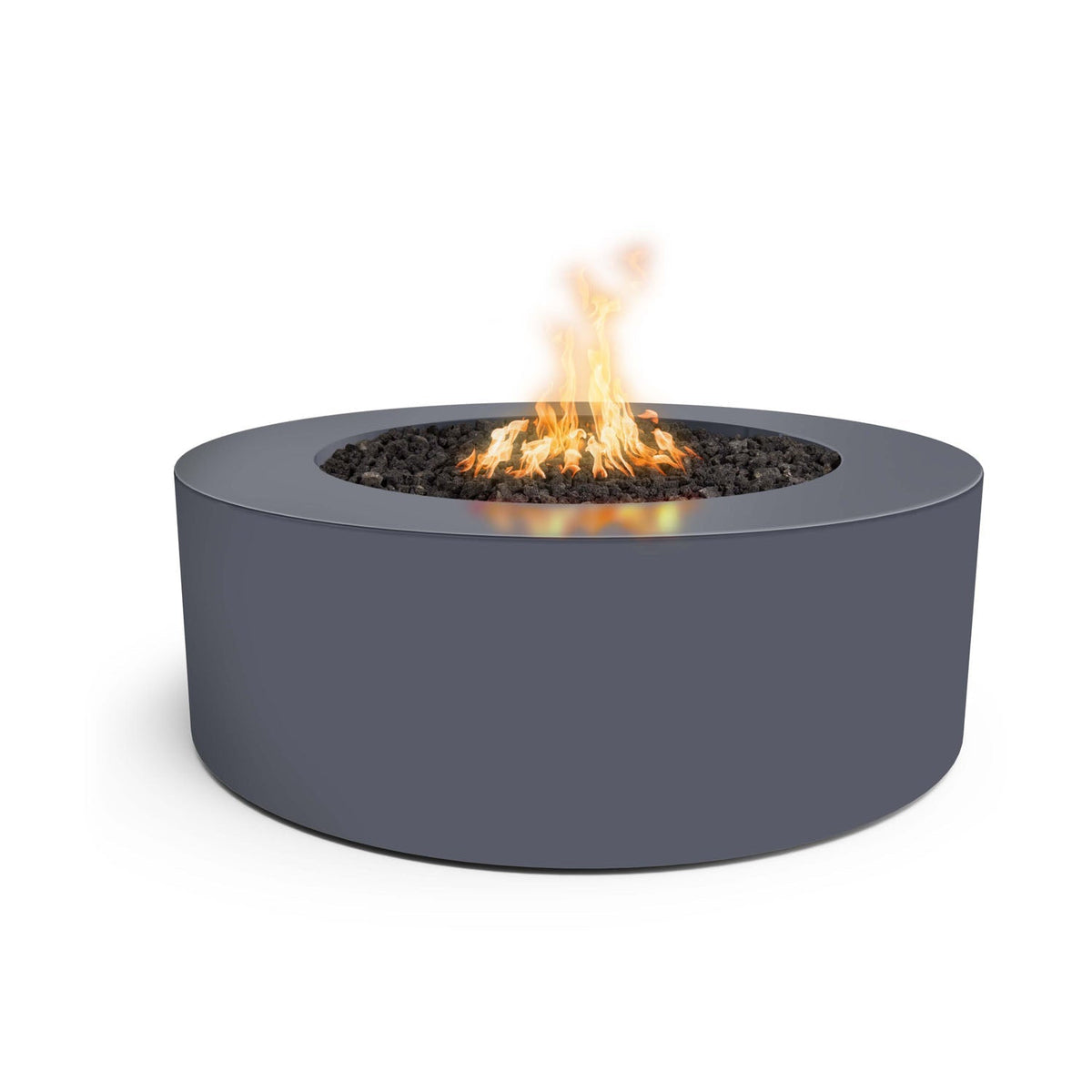 Unity 60" Powder Coat 24" Tall Fire Pit by The Outdoor Plus