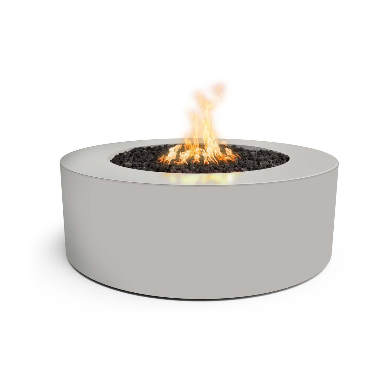 Unity 60" Powder Coat 24" Tall Fire Pit by The Outdoor Plus