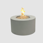 Vosera Round Gas Fire Pit Table