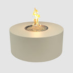 Vosera Round Gas Fire Pit Table