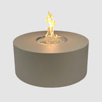 Vosera Round Gas Fire Pit Table