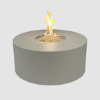 Vosera Round Gas Fire Pit Table