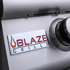 Blaze LTE+ Marine Grade 32-Inch 4-Burner Built-In Gas Grill with Rear Infrared Burner & Grill Lights