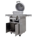 Blaze 20-Inch Cast Aluminum Freestanding Kamado Charcoal Grill