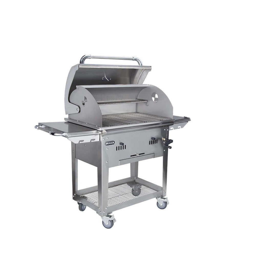 Bull Bison Premium 30-Inch Freestanding Charcoal Grill