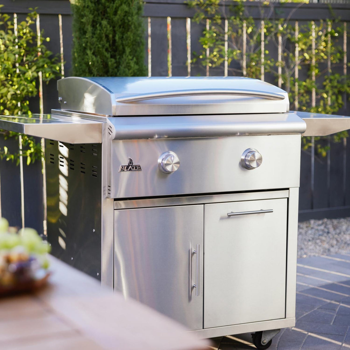 Blaze LTE+ 30-Inch Freestanding Gas Griddle with Lift-Assist Hood