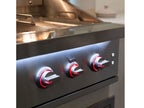 Summerset Quest 42-Inch 4 Burner Freestanding Gas Grill with Rear Infrared Burner, Rotisserie Kit & Drop-In Griddle Plate