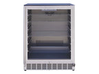 Summerset 24-Inch 5.1 Cu. Ft. Outdoor Glass Door and Glass Shelves Refrigerator