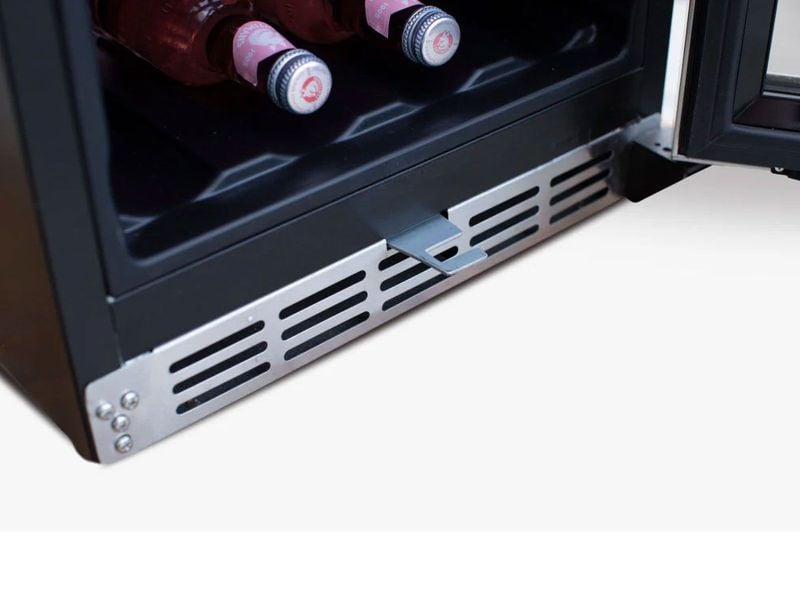 TrueFlame 15-Inch 3.2 Cu. Ft. Outdoor Rated Wine Cooler with Locking Door