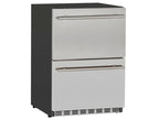 Summerset 24-Inch 5.3 Cu. Ft. Capacity Outdoor Rated Dual Drawer Refrigerator