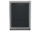TrueFlame 24-Inch 5.1 Cu. Ft. Outdoor Rated Fridge with Glass Door