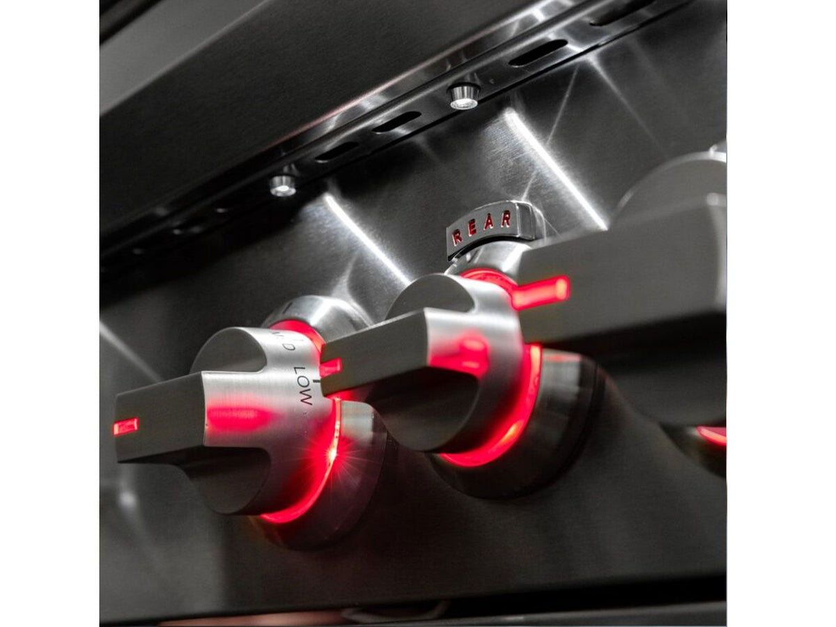 Summerset TRL Pro 32-Inch 3-Burner Built-In Gas Grill With Rear Infrared Burner and Rotisserie Kit