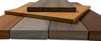 5 pc Table Set - 42" Square Table with 4x Swivel Adirondack Chairs - In Dining, Counter & Bar Height